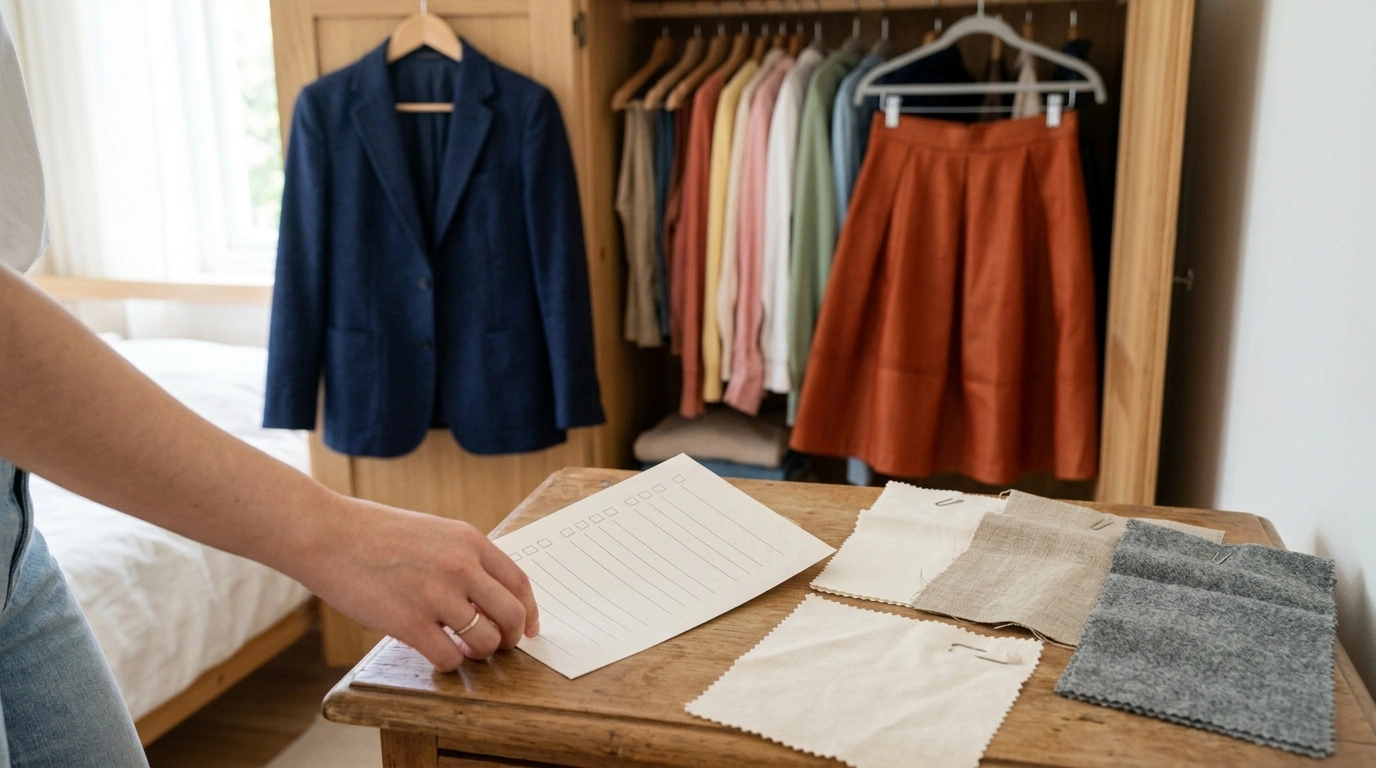 Beginner Fashion Terms: Printable Checklist & Glossary