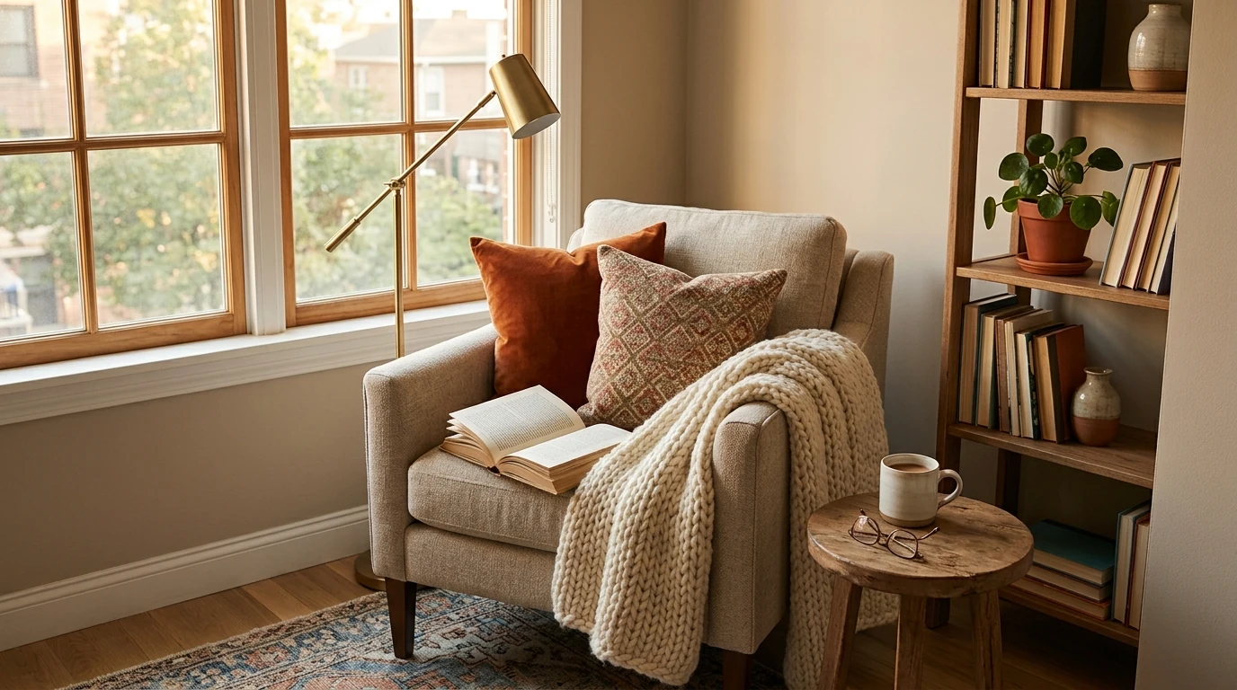 Cozy Reading Nook Essentials: A 3-in-1 Bundle Guide
