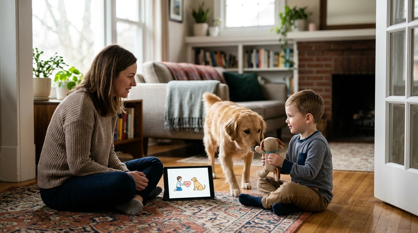 First Friendship Kit: Calm, Safe Routines for Kids & Pets