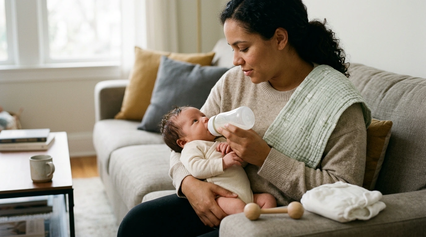 Newborn Feeding Guide: Breast, Formula & Flexible Routine