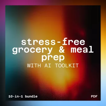AI Meal Prep Toolkit: Faster Plans, Smarter Grocery Lists